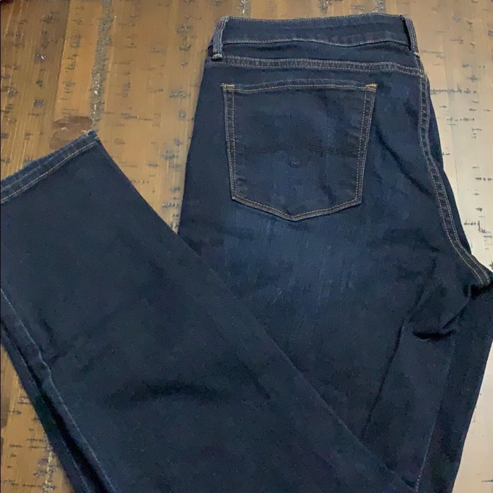 Lucky brand dark blue skinny jeans